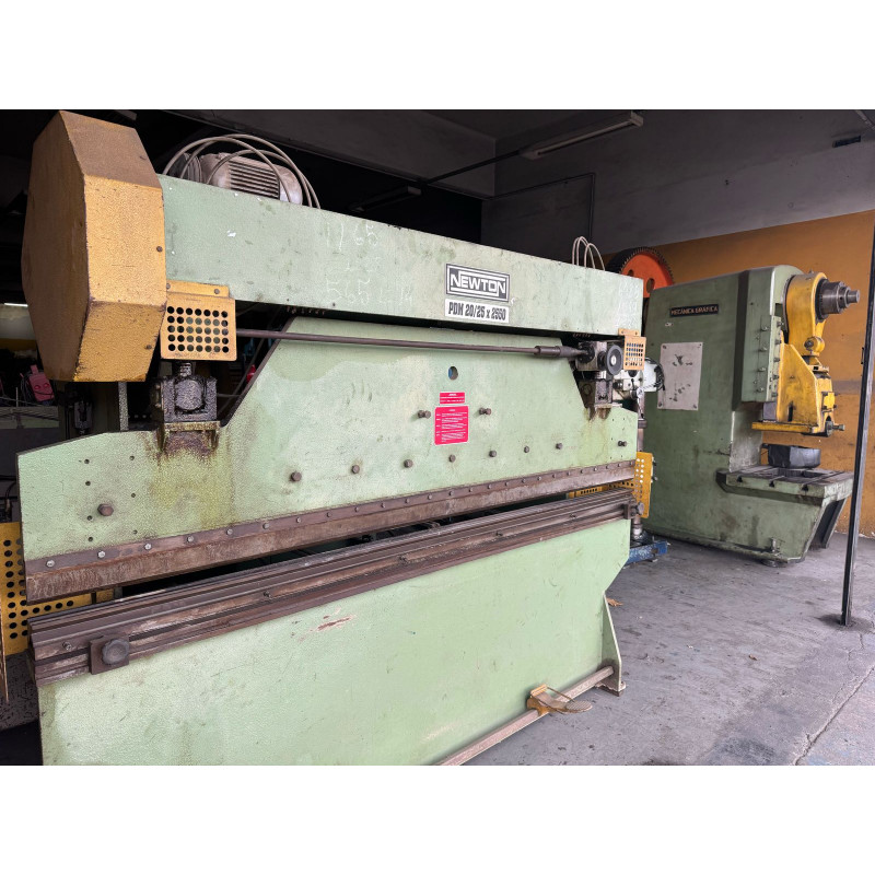 PRENSA VIRADEIRA NEWTON  2500X 25 TON